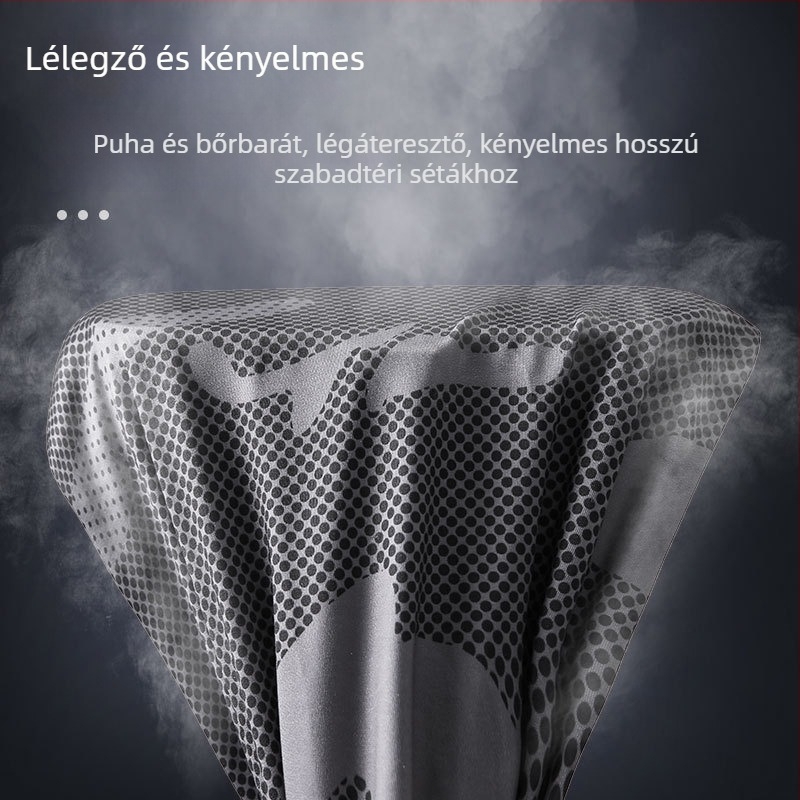 Teljes arcú napvédő maszk kerékpározáshoz, nyakvédő, UV-védelem, jégselyem anyag