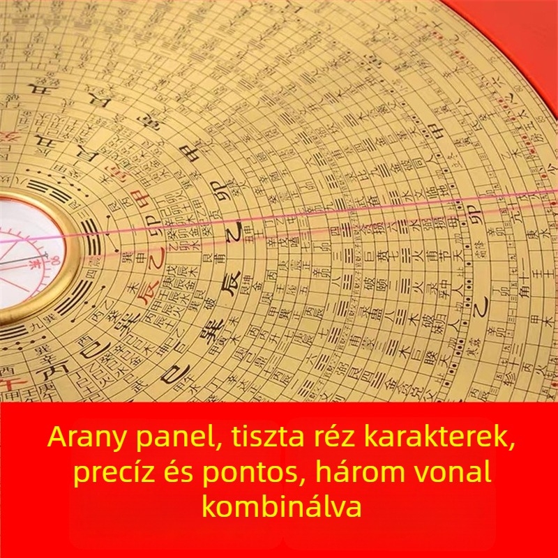 Kézzel faragott réz iránytű, 2–10 hüvelyk, magas pontosságú integrált iránytű