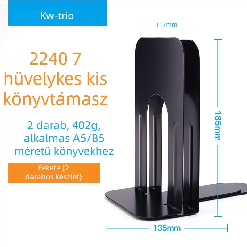 KW-TRIO Fém könyvállvány