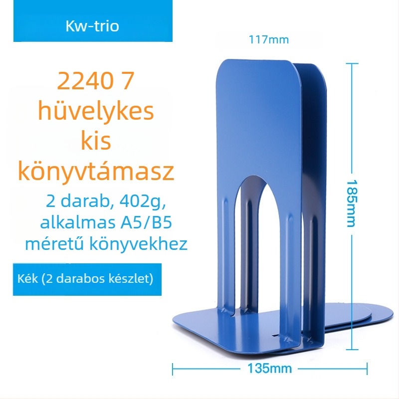 KW-TRIO Fém könyvállvány