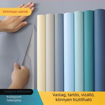 Öntapadós, vízálló tapéta kollégiumi szobákhoz, otthoni falakhoz és kiadó lakásokhoz