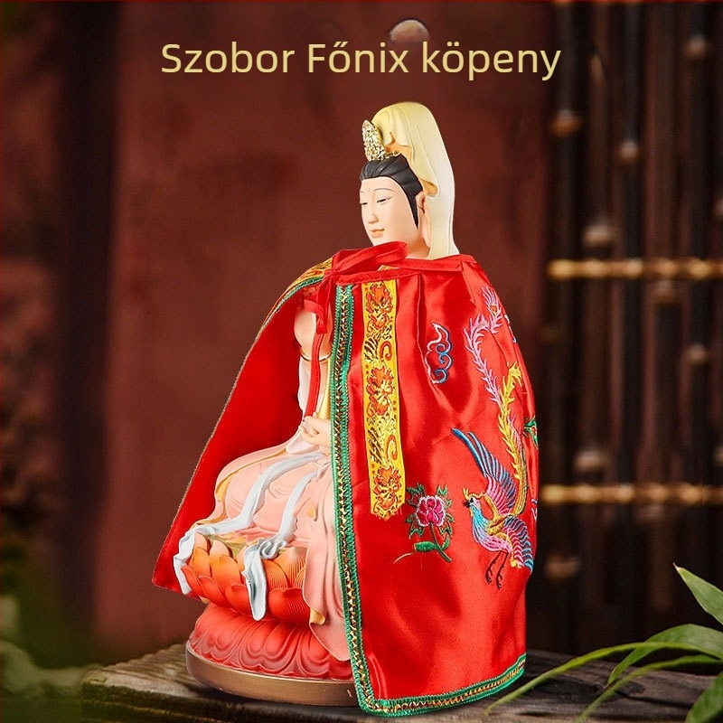 Mazu és Guanyin szobra, buddhista ruha és köpeny, Három Éjszaka Asszonya, Bi Xian Yuanjun és Taishan Nagymama