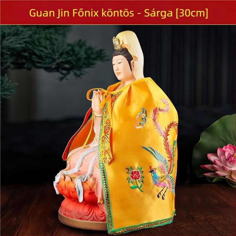 Mazu és Guanyin szobra, buddhista ruha és köpeny, Három Éjszaka Asszonya, Bi Xian Yuanjun és Taishan Nagymama