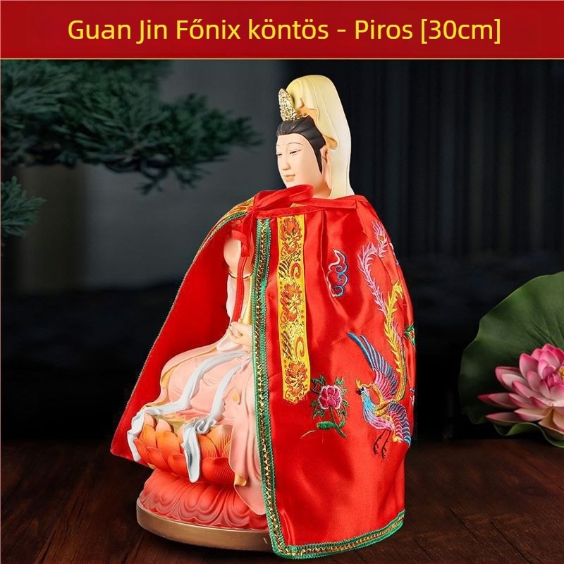 Mazu és Guanyin szobra, buddhista ruha és köpeny, Három Éjszaka Asszonya, Bi Xian Yuanjun és Taishan Nagymama