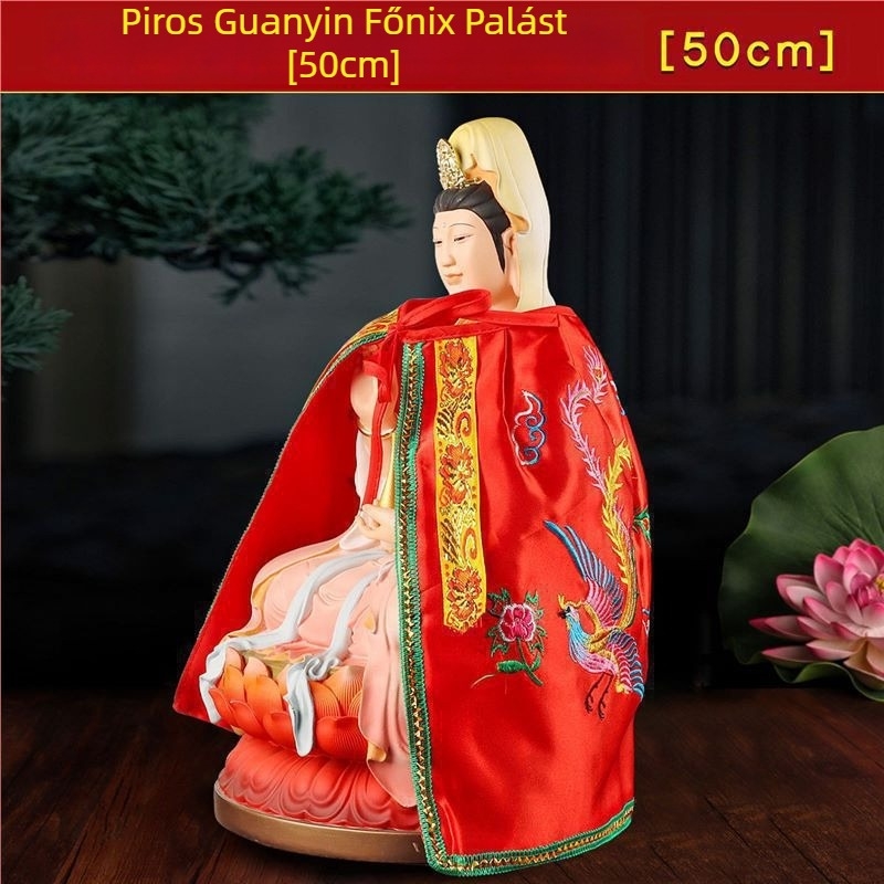 Mazu és Guanyin szobra, buddhista ruha és köpeny, Három Éjszaka Asszonya, Bi Xian Yuanjun és Taishan Nagymama
