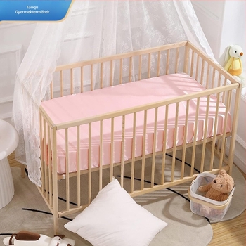 Baba szatén imitációs selyem ágyneműszett, sima ice-silk textúra — lepedő és paplanhuzat, több színben és méretben