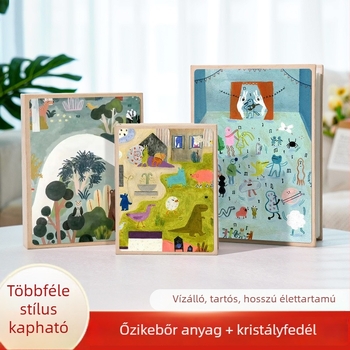 Nagy kapacitású emlékalbum Polaroid 3 hüvelykes fényképekhez, otthoni fényképtárolás, baba- és Gyermeknap ajándék
