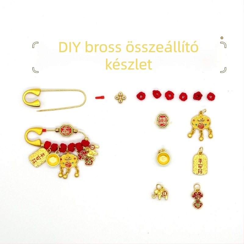 DIY készlet brooch készítéséhez: kézzel készített kismama és baba témájú anyagok, ruhadísz, ajándék