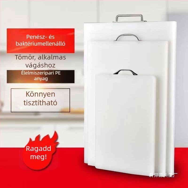 Élelmiszer-minőségű PE vágódeszka, háztartási konyhai műanyag vágódeszka, gyümölcs vágódeszka kollégiumi szobában, Liyang
