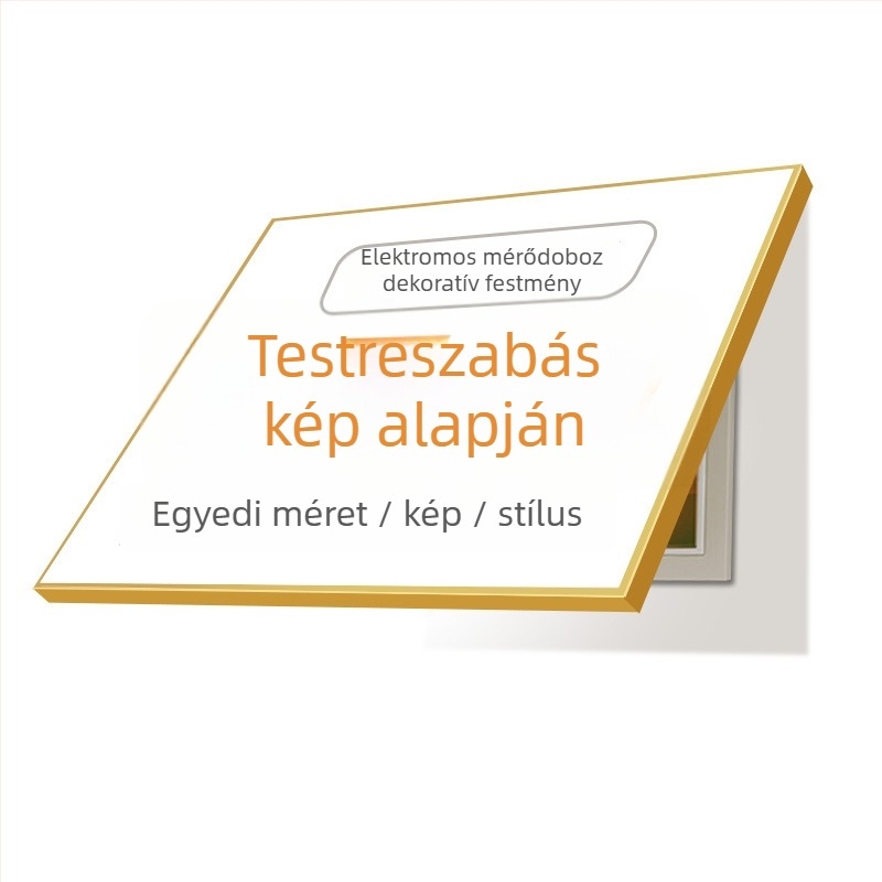 Dekoratív festmények mérőóra-szekrény fedelének – vállalati promócióhoz, családi portrékhoz, esküvői fotókhoz és szállodai dekorációhoz