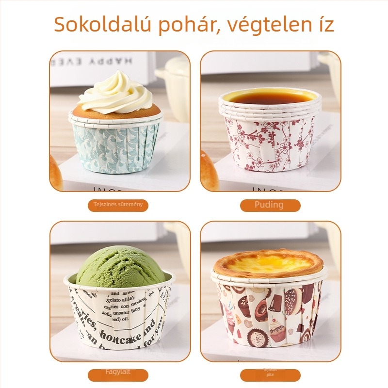 PE-bevonatú sütőpapír, zsírtaszító, tekercselt szélekkel, magas hőállóságú, színes kivitel, otthoni használatra