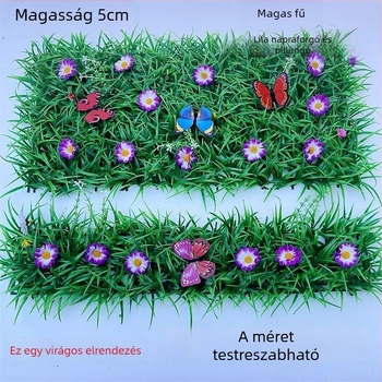 Dekoratív mesterséges fű – szőnyeg válaszfalakhoz, virágtartókhoz, ablakpárkányhoz, erkélyhez és lépcsőkhöz