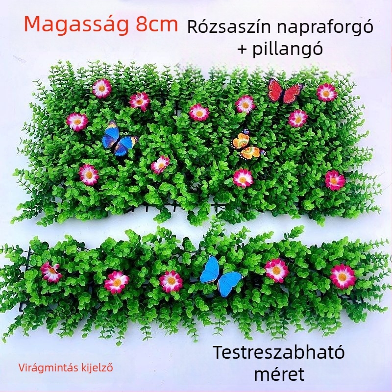 Dekoratív mesterséges fű – szőnyeg válaszfalakhoz, virágtartókhoz, ablakpárkányhoz, erkélyhez és lépcsőkhöz