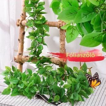 Mesterséges pothos növény szilikon levelekkel falik dekorációhoz