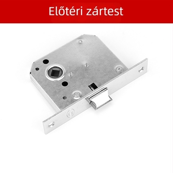 Rozsdamentes acélból készült kör alakú csőhöz tartozó tűzvédelmi ajtó fogantyú, vészkioldó zár