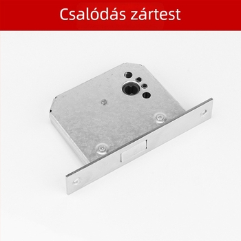 Rozsdamentes acélból készült kör alakú csőhöz tartozó tűzvédelmi ajtó fogantyú, vészkioldó zár