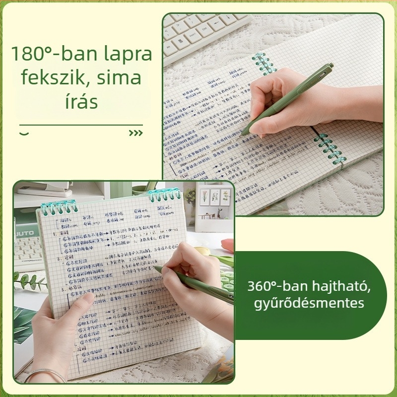 Új négyzet alakú PP notesz két részes borítással