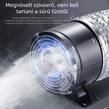 Körkörös csővezetékes kiárati ventilátor fürdőszobába, erőteljes szellőztetés, kompakt mennyezeti ventilátor kiadó lakásokhoz