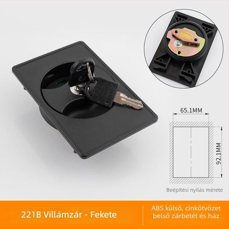 Zárható fém szekrény iratok és tárgyak tárolására, ideálisan sűrű polcokhoz és szerszámtartóhoz, modell 220, modern minimál design