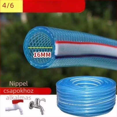 Külmálló kígyóbőr mintázatú víztömlő csapvízhez, 1/2, 3/4 és 1 hüvelyk, puha PVC öntöző tömlő virágok és zöldségek számára