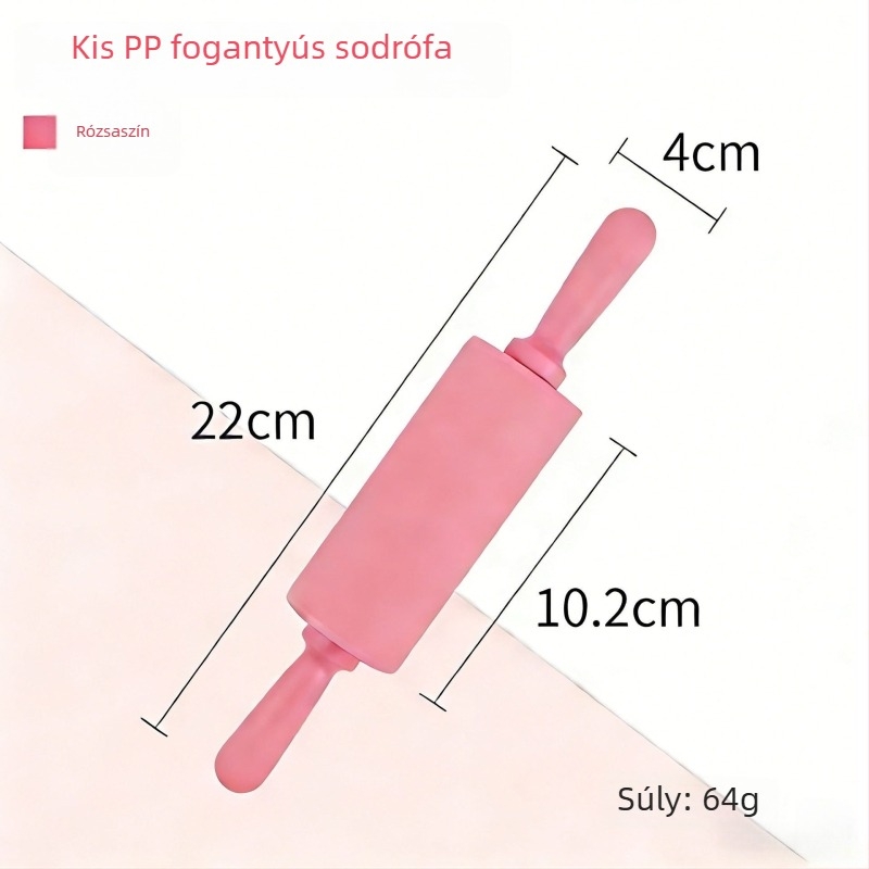 Szilikon nyújtófa, élelmiszer-minőségű, varrat nélküli konyhai eszköz tésztához és knédli lapokhoz