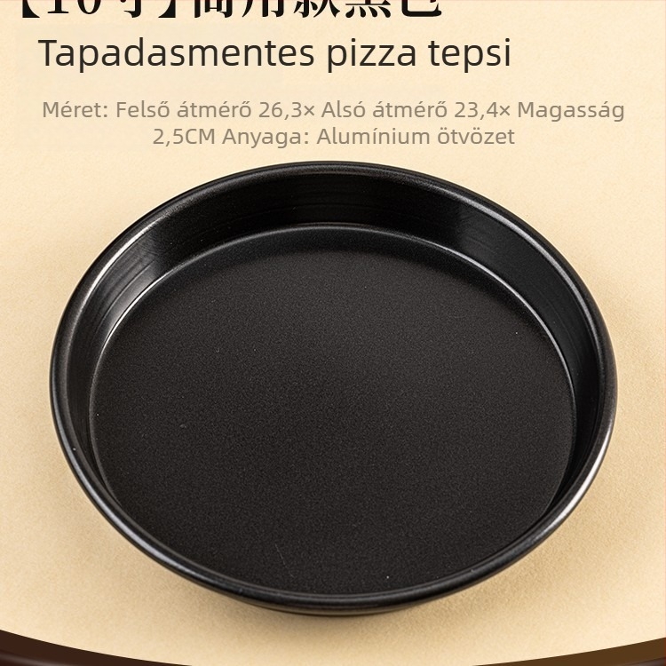 UK pizzaszütő tepsi sütőbe – 6, 7, 8, 9 és 12 hüvelykes pizzaformák