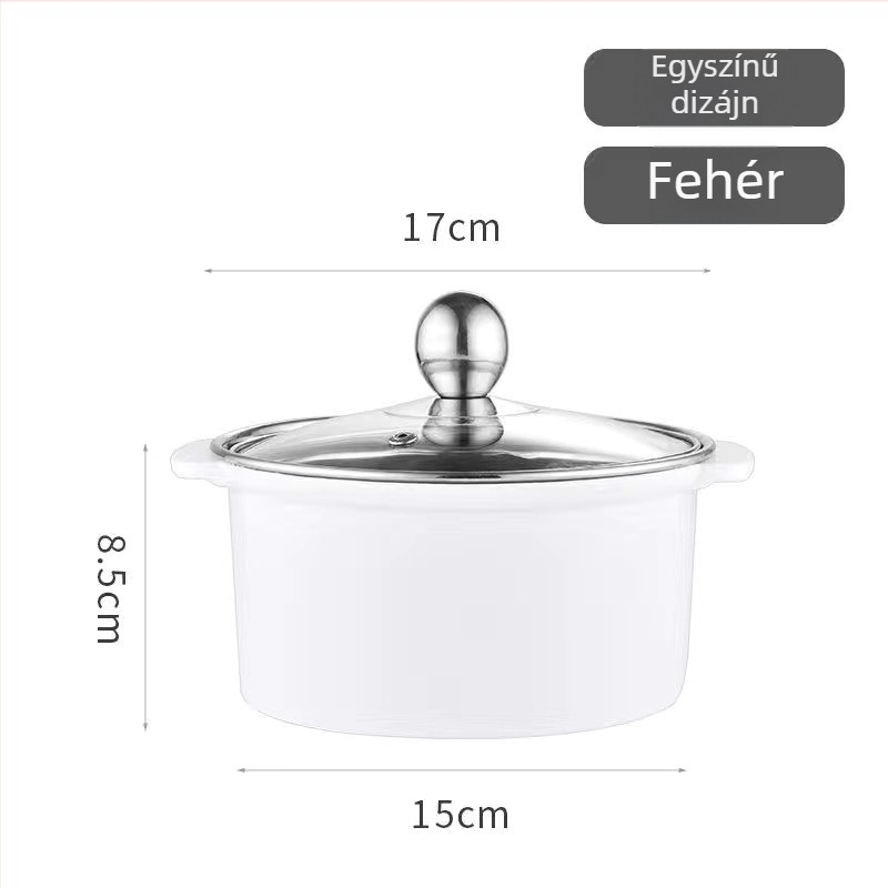 Rozsdamentes acél shabu-shabu fazék, egy személyre szóló, forgó kis fazék, indukciós tűzhelyhez