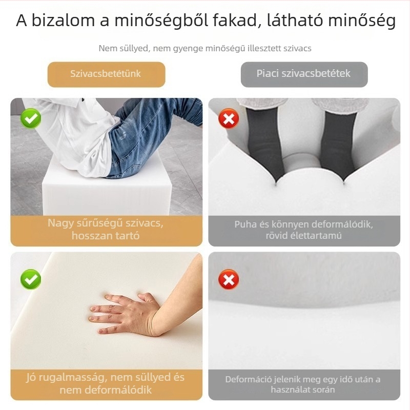 Bejárati cipőcsere szék párnázott ülőfelülettel, vízálló technikai bőrtextúra, macskakarmolás elleni, ablakközelépárna, habos töltés