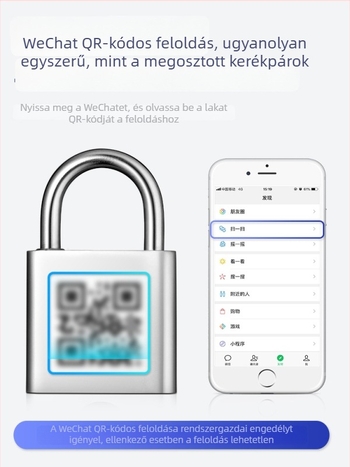 Kültéri vízálló okos zár ujjlenyomat-olvasóval és távirányítással – elektronikus zár udvarra és raktárkapuhoz, jelszavas védelem