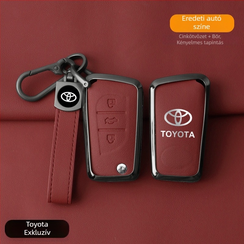Ötvözet kulcsház retro stílusban Toyota Camry, Avalon, Highlander, RAV4, Levin, Corolla, CH-R