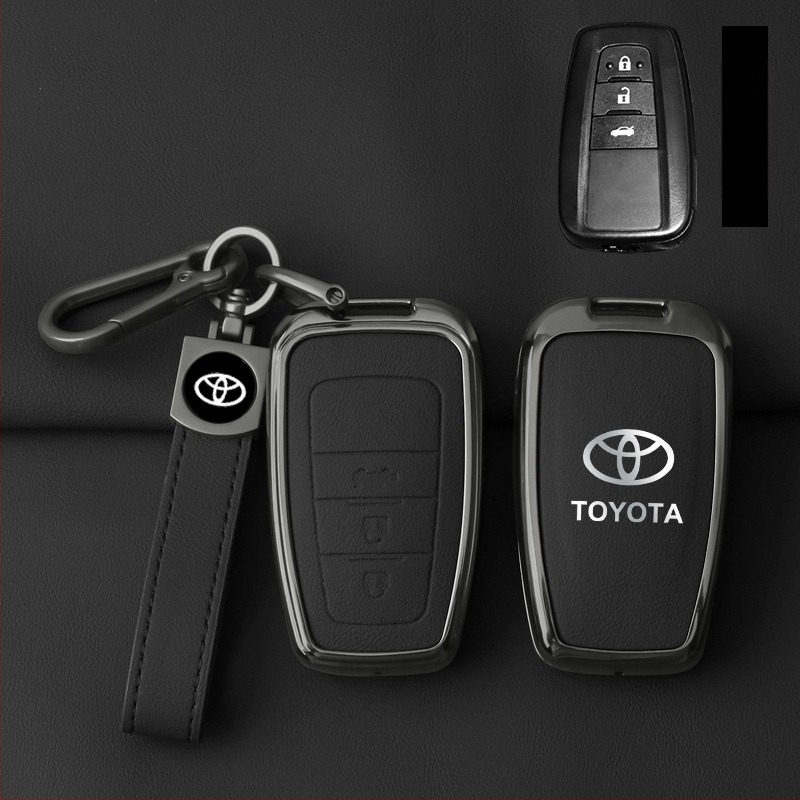 Ötvözet kulcsház retro stílusban Toyota Camry, Avalon, Highlander, RAV4, Levin, Corolla, CH-R