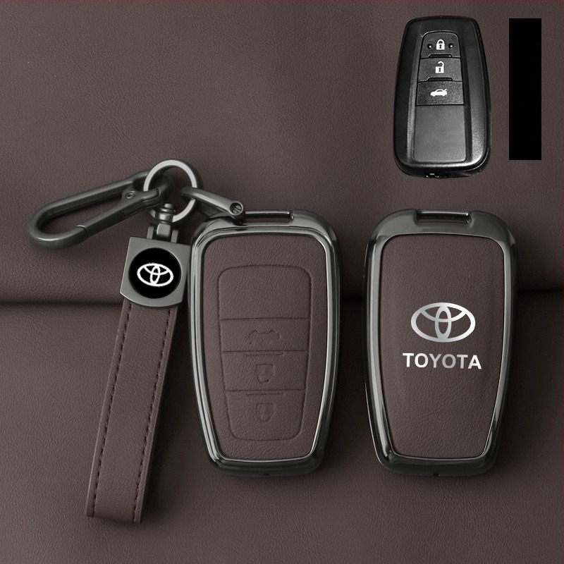 Ötvözet kulcsház retro stílusban Toyota Camry, Avalon, Highlander, RAV4, Levin, Corolla, CH-R