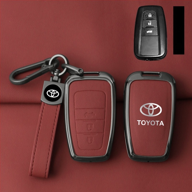 Ötvözet kulcsház retro stílusban Toyota Camry, Avalon, Highlander, RAV4, Levin, Corolla, CH-R