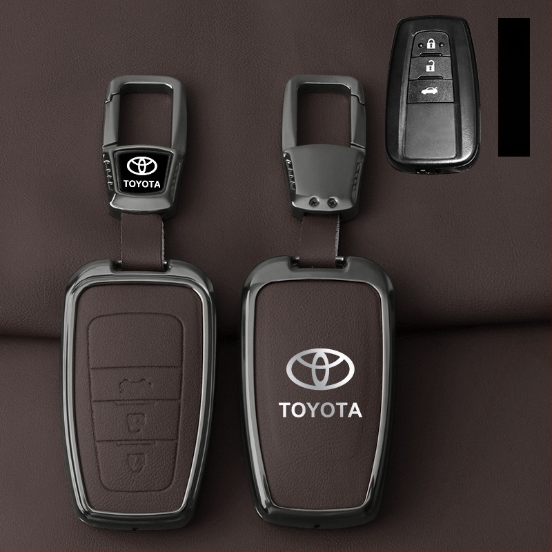 Ötvözet kulcsház retro stílusban Toyota Camry, Avalon, Highlander, RAV4, Levin, Corolla, CH-R