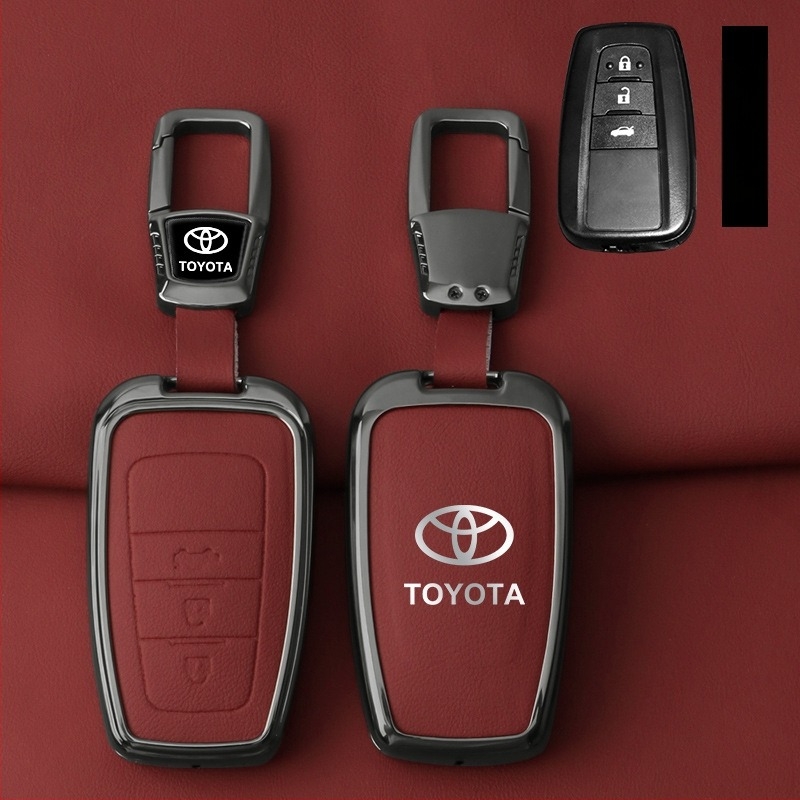 Ötvözet kulcsház retro stílusban Toyota Camry, Avalon, Highlander, RAV4, Levin, Corolla, CH-R