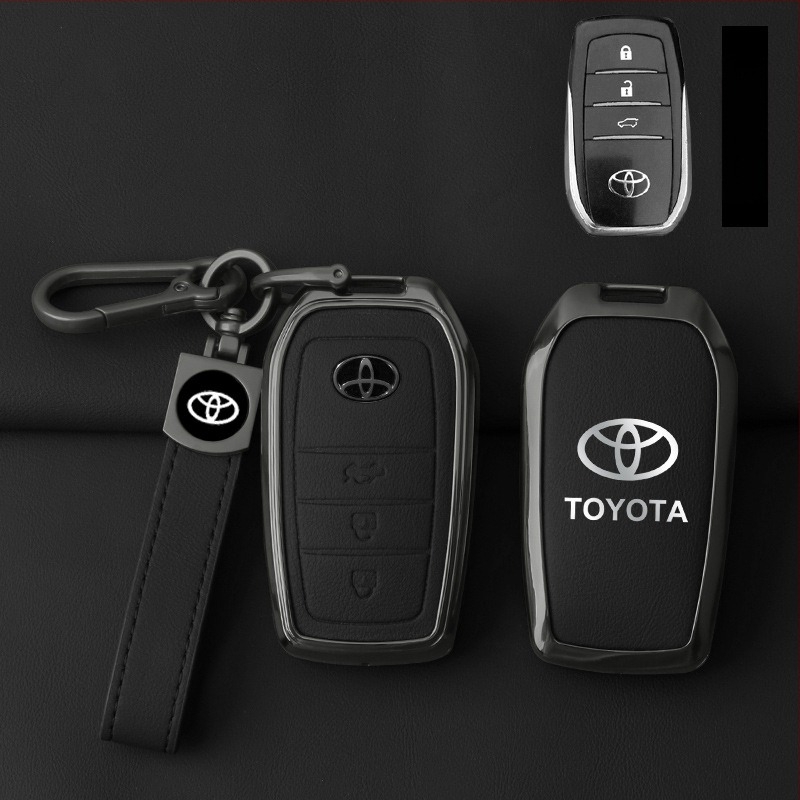 Ötvözet kulcsház retro stílusban Toyota Camry, Avalon, Highlander, RAV4, Levin, Corolla, CH-R