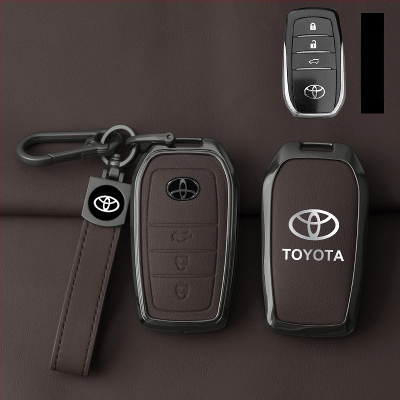 Ötvözet kulcsház retro stílusban Toyota Camry, Avalon, Highlander, RAV4, Levin, Corolla, CH-R