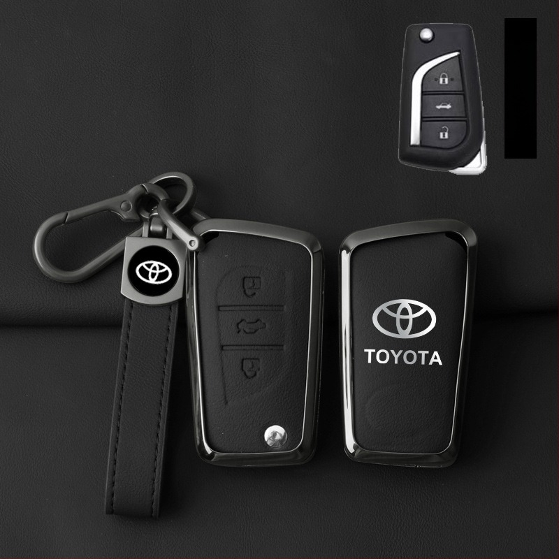 Ötvözet kulcsház retro stílusban Toyota Camry, Avalon, Highlander, RAV4, Levin, Corolla, CH-R