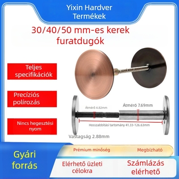 Ujjlenyomat-záras ajtó lyukfedő és javítófedél faajtókhoz