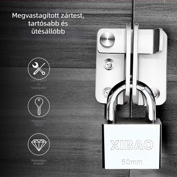 Lakat tiszta réz záróhengerral, antifurt, vízálló, betörés elleni védelemmel, raktárakhoz és ajtókhoz
