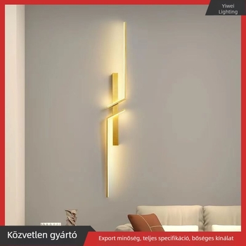 Minimalista hosszú LED falikar hálószobába, folyosóra és nappaliba - modern, letisztult dizájn