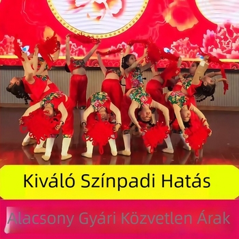 Kézzel készített kínai csomó rekvizit iskolai tánc-előadásokhoz és ünnepi színpadokra