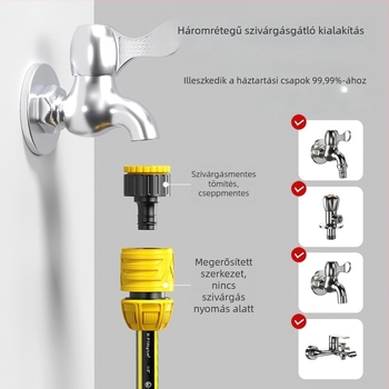 PU-anyagú magasnyomású háztartási vízcső, fagytűrő, rugalmas, autómosáshoz, virágok és zöldségek öntözéséhez, nyomásálló