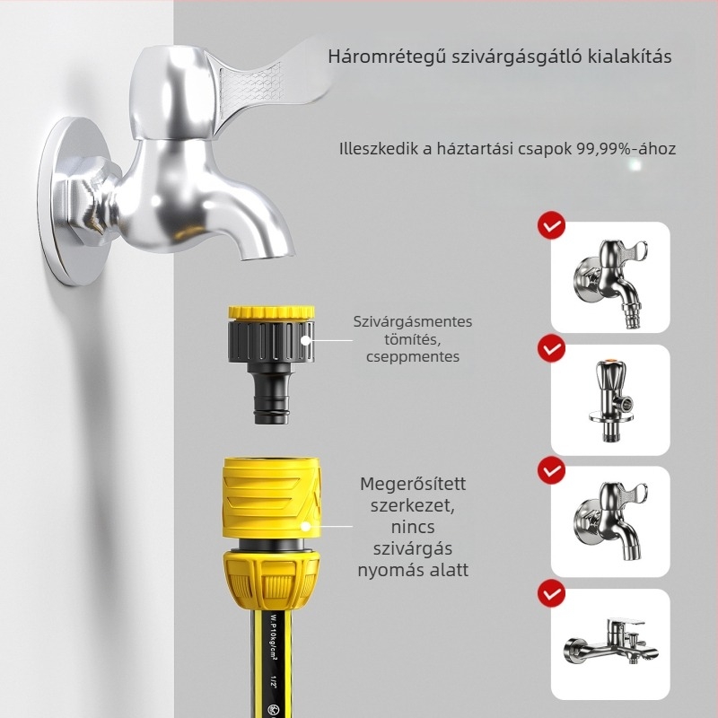PU-anyagú magasnyomású háztartási vízcső, fagytűrő, rugalmas, autómosáshoz, virágok és zöldségek öntözéséhez, nyomásálló