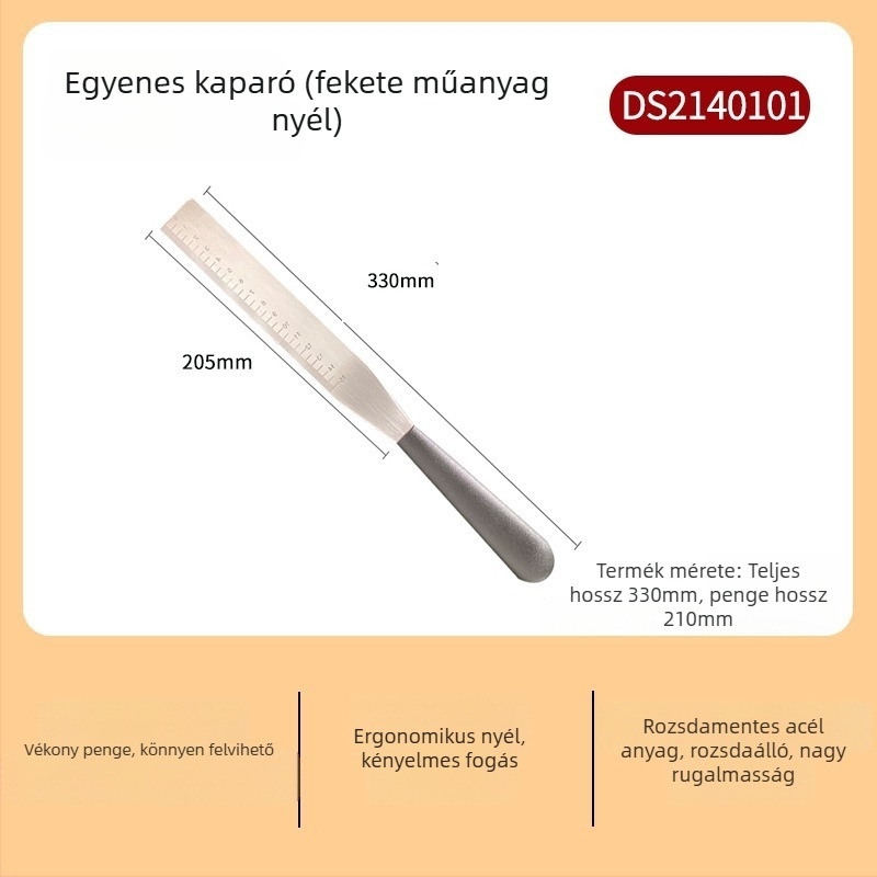 Torta spatula 8/10/12 hüvelyk méretben, forma eltávolító kés, spatula krém díszítéséhez, rozsdamentes acél, kiegyenlítő kés