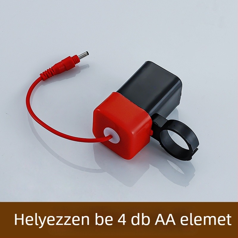 Szenzoros piszoár akkumulátor-doboz, induktív 6V, 4 cellás AA/AAA akkumulátor-tartó, okos kiegészítő