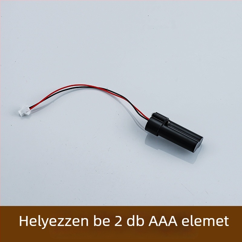 Szenzoros piszoár akkumulátor-doboz, induktív 6V, 4 cellás AA/AAA akkumulátor-tartó, okos kiegészítő