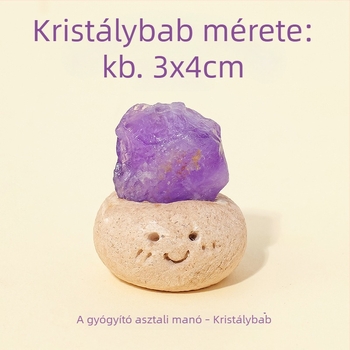 Természetes citrín kristály, nyers kő bab formájú asztali dísz, DIY aromaterápia diffúzor kő és talizmán a szerencséhez