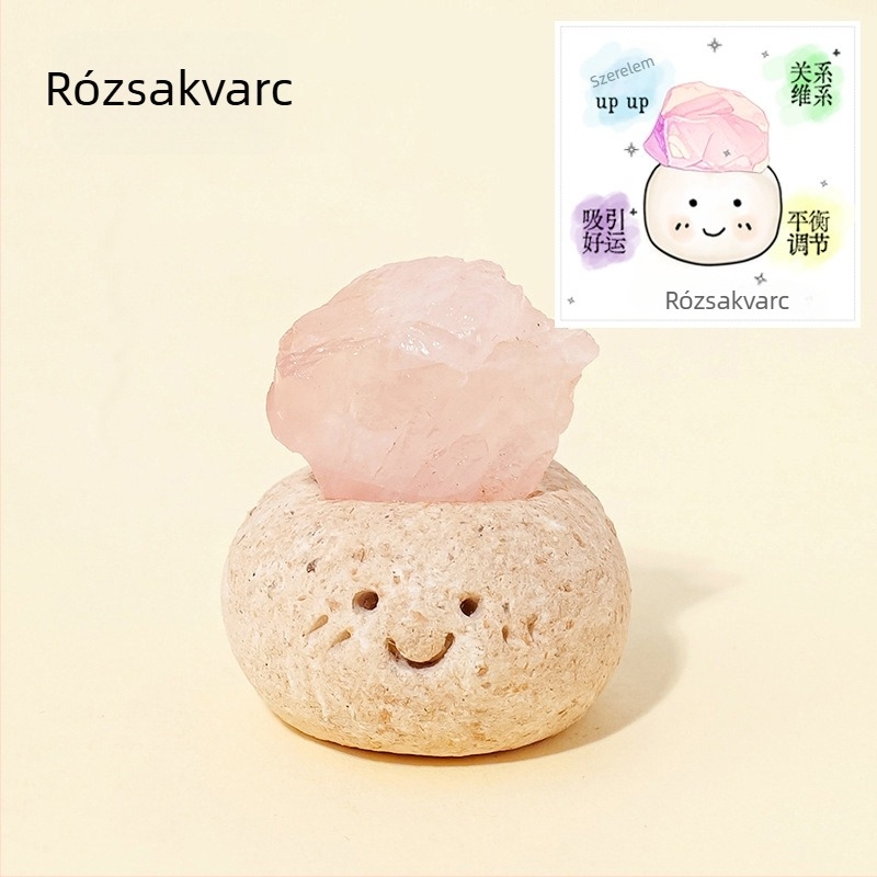 Természetes citrín kristály, nyers kő bab formájú asztali dísz, DIY aromaterápia diffúzor kő és talizmán a szerencséhez