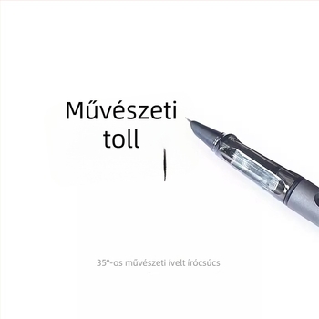 Long Book töltőtoll cserélhető tintasakkal írásgyakorlatra és kalligráfiára - diákok számára